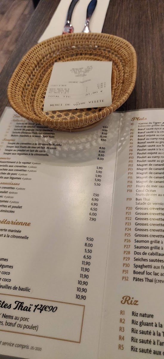 Menu Pad Thaï-6