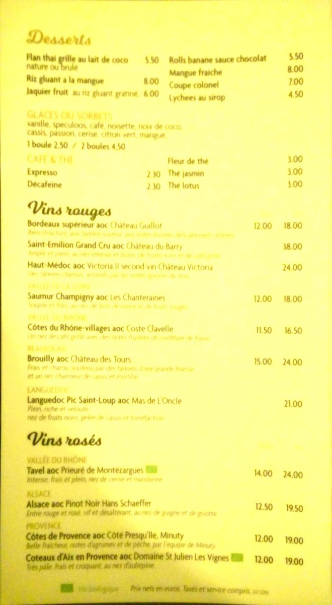 Menu Pad Thaï-7