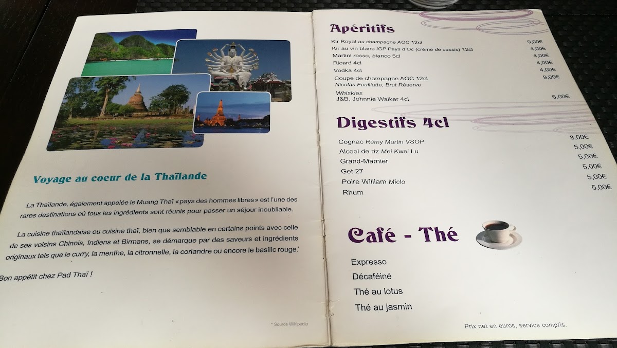 Menu Pad Thaï-9