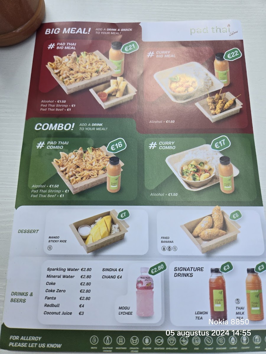 Menu Pad Thai Noordeinde-1