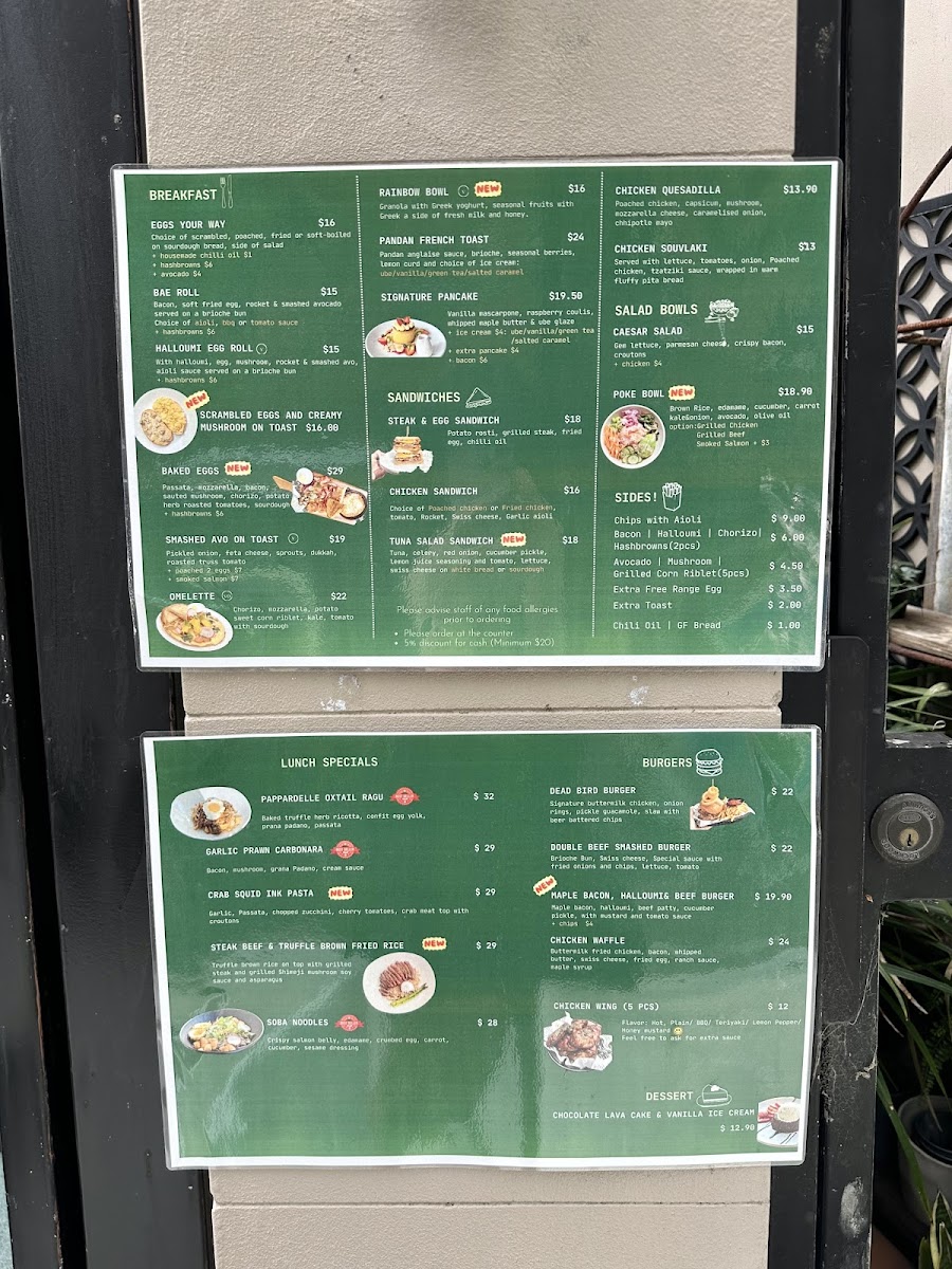 Menu Paddock On Crown-2