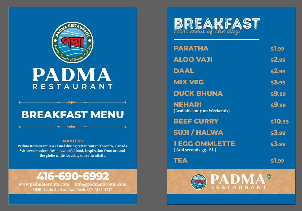 Menu Padma Restaurant-2
