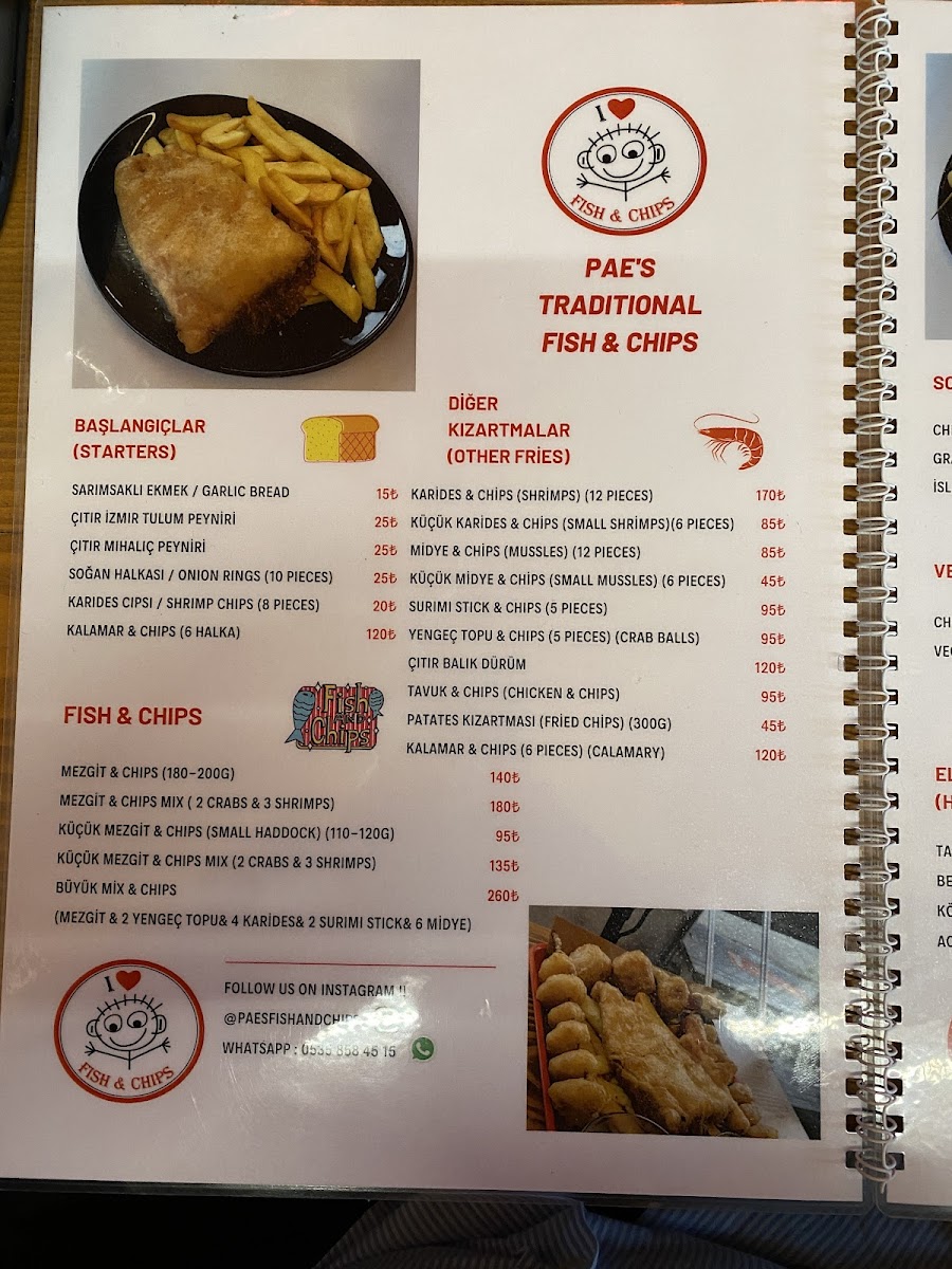 Menu Pae's Traditional Fish & Chips-10