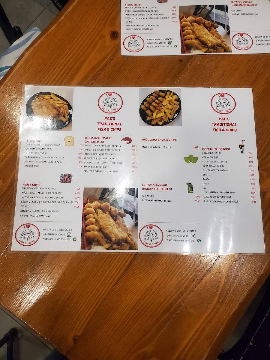 Menu Pae's Traditional Fish & Chips-3
