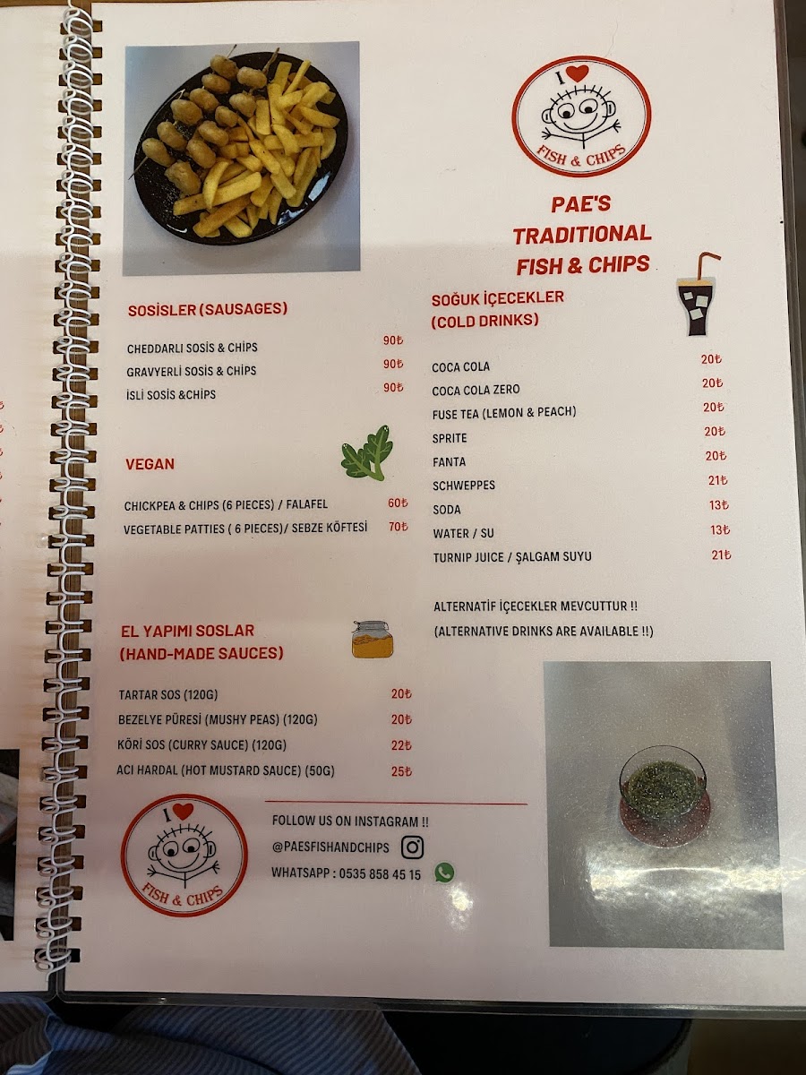 Menu Pae's Traditional Fish & Chips-5