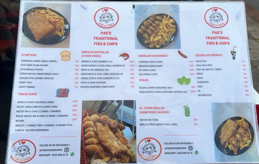 Menu Pae's Traditional Fish & Chips-7