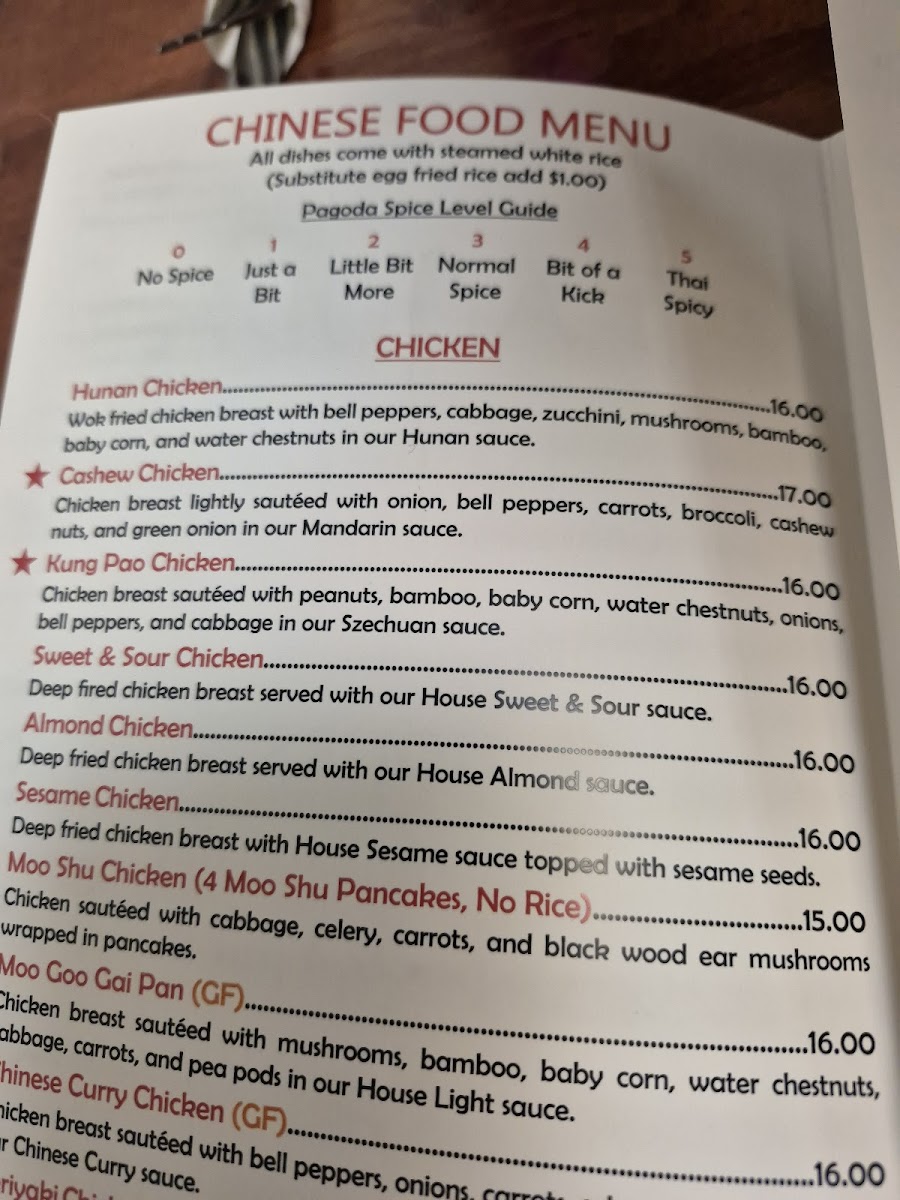 Menu Pagoda Chinese & Thai & Restaurant-6