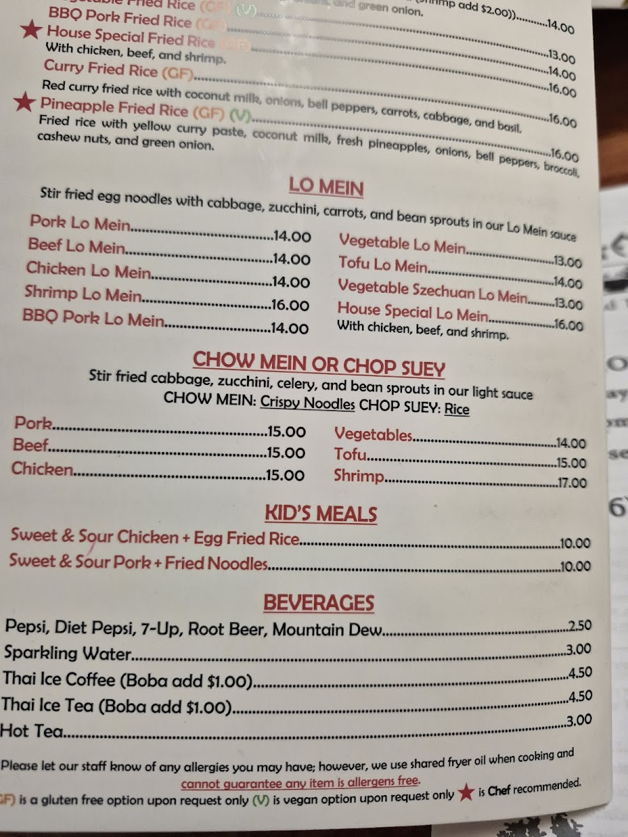 Menu Pagoda Chinese & Thai & Restaurant-9