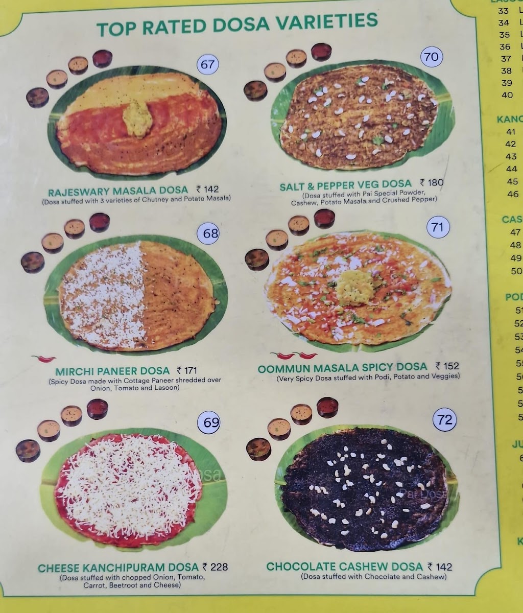 Menu Pai Dosa-10