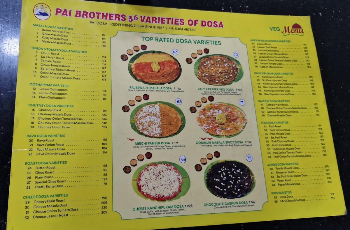 Menu Pai Dosa-2
