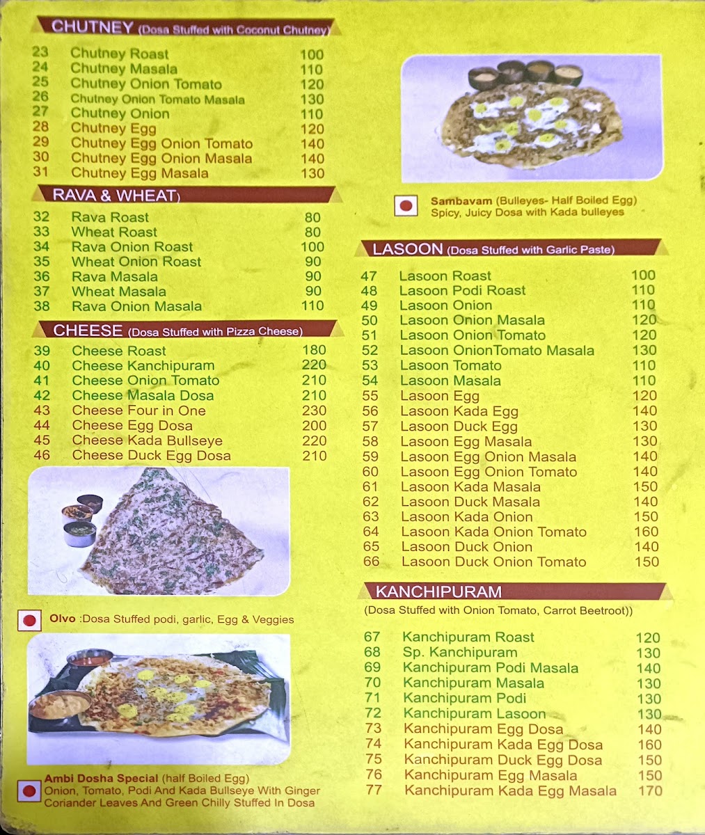 Menu Pai Dosa-5
