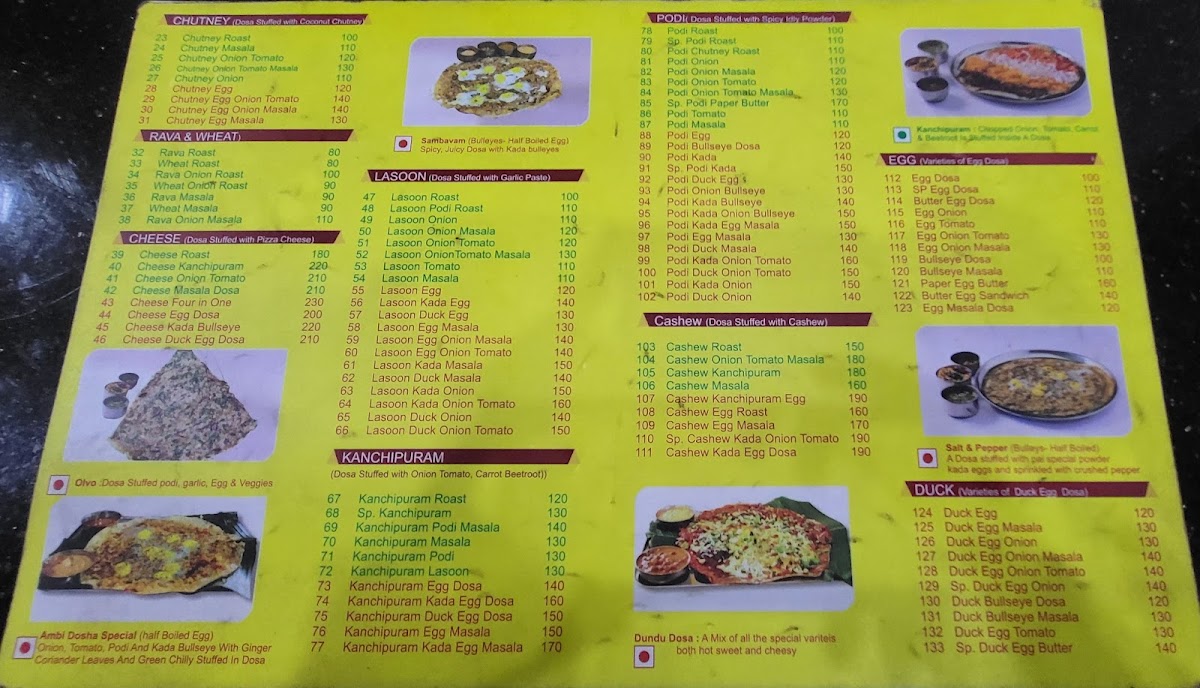 Menu Pai Dosa-9