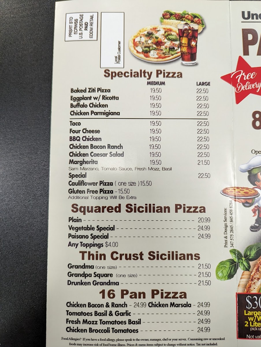 Menu Paisanos Pizza (New City)-4