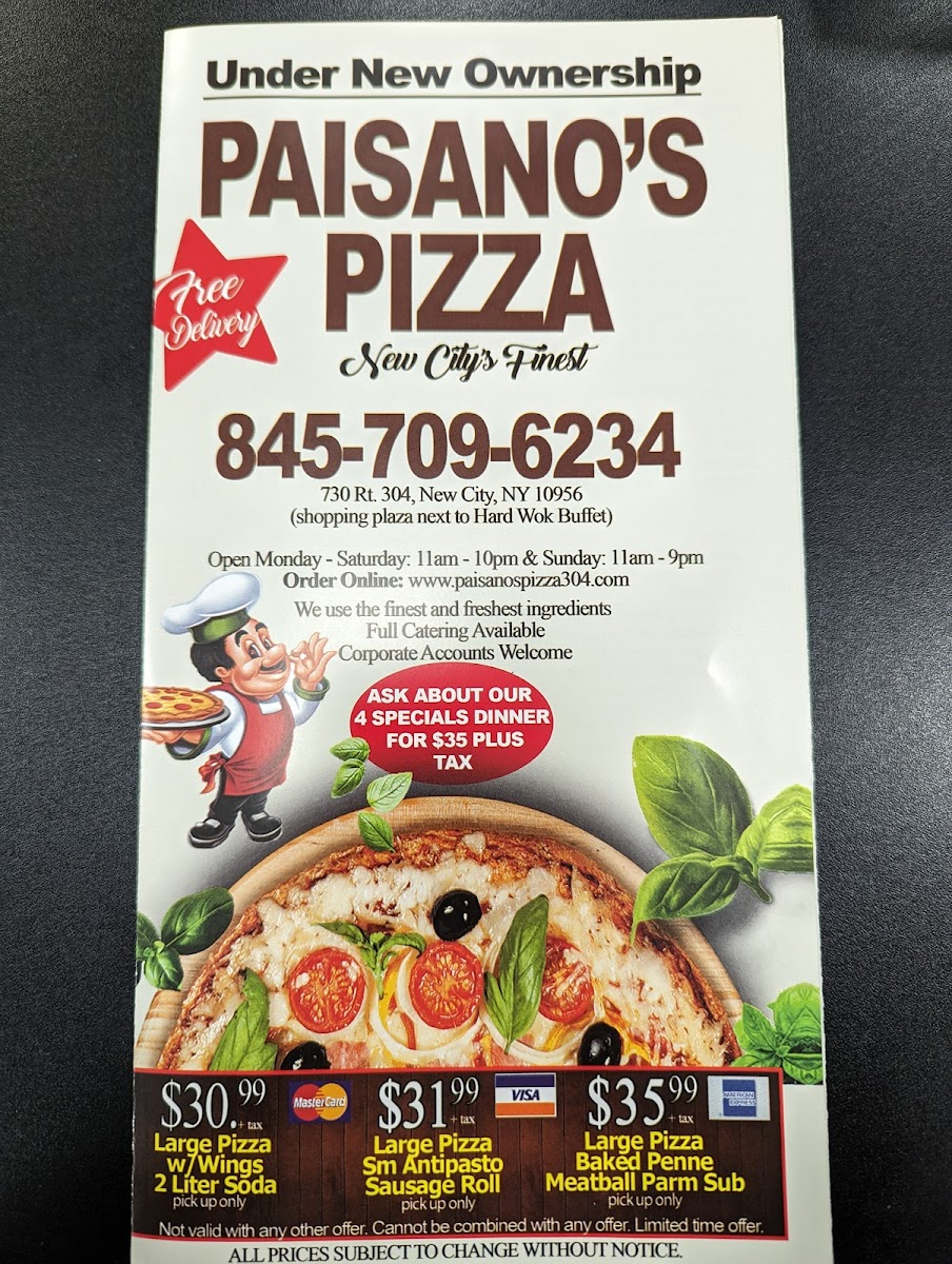 Menu Paisanos Pizza (New City)-6