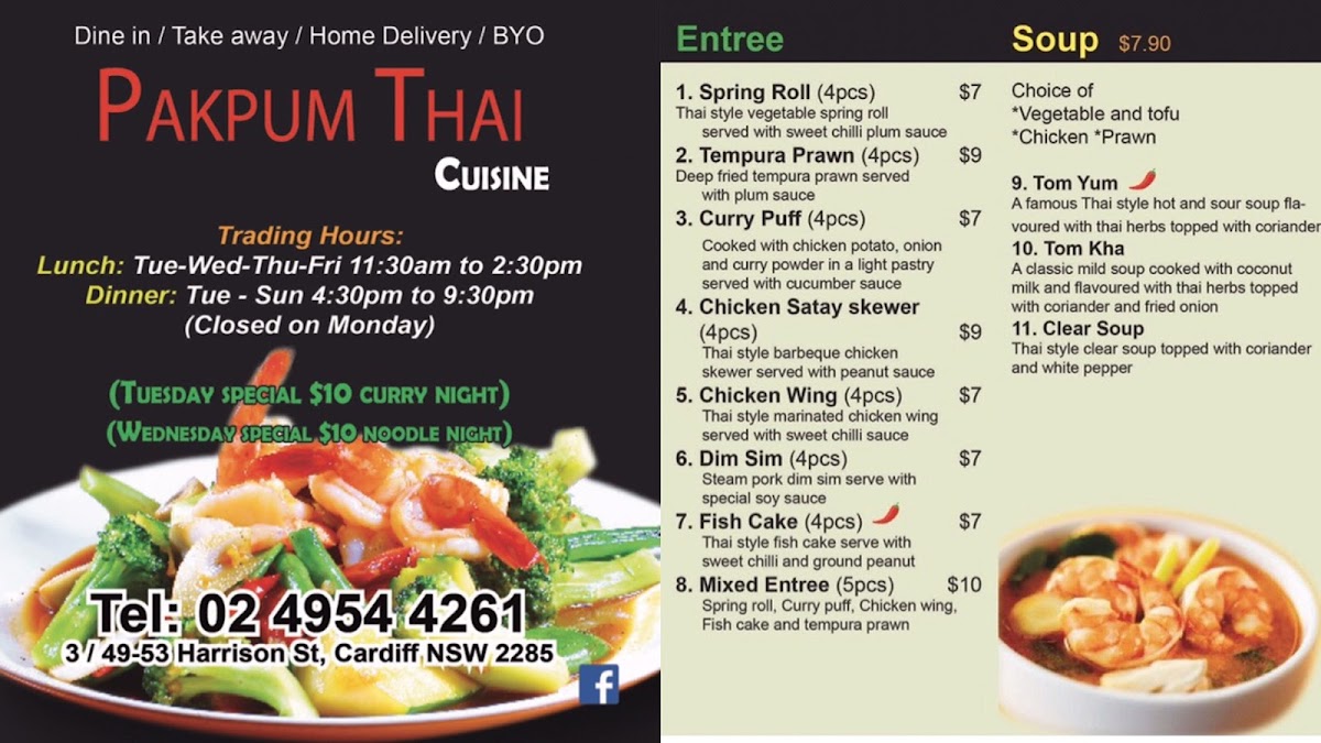 Menu Pakpum Thai-10