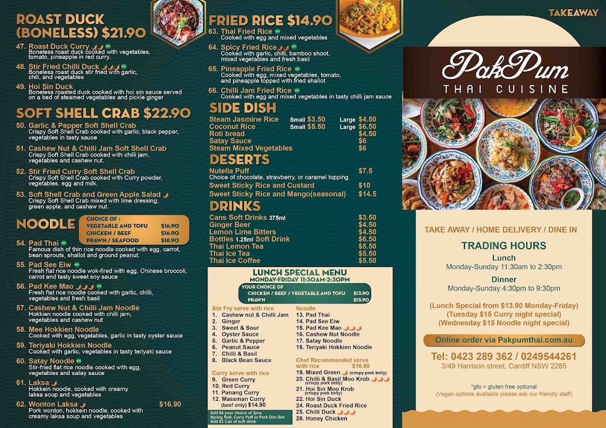 Menu Pakpum Thai-2
