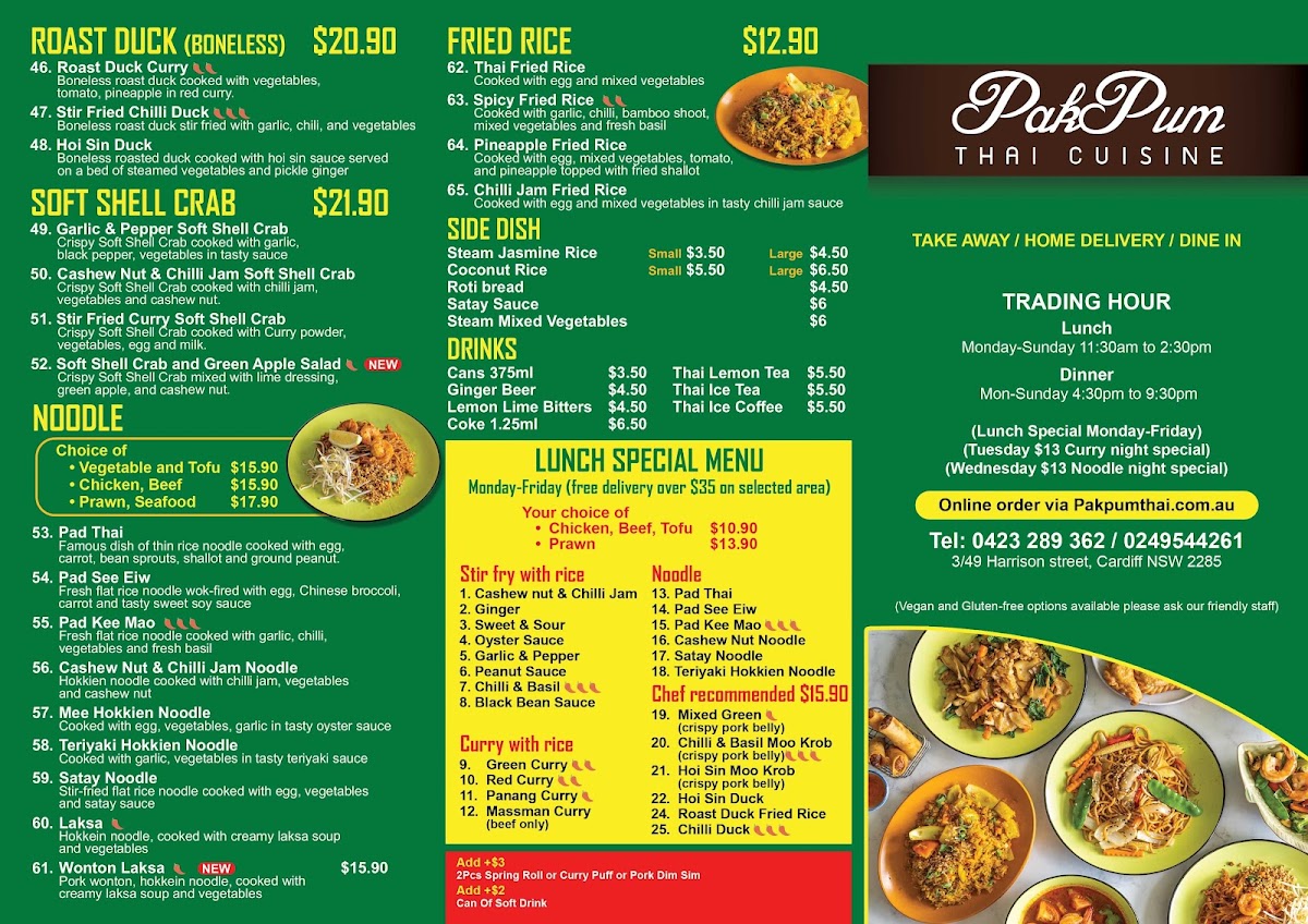 Menu Pakpum Thai-3