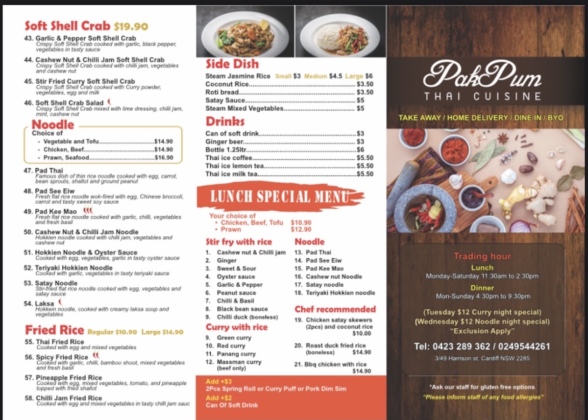 Menu Pakpum Thai-6