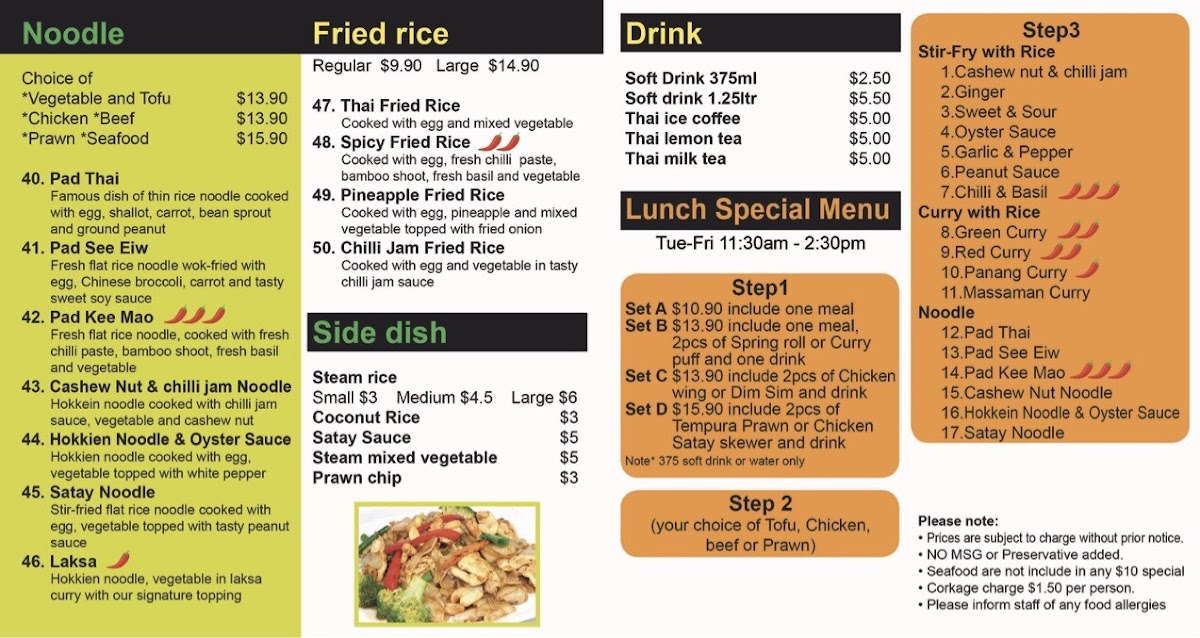 Menu Pakpum Thai-8