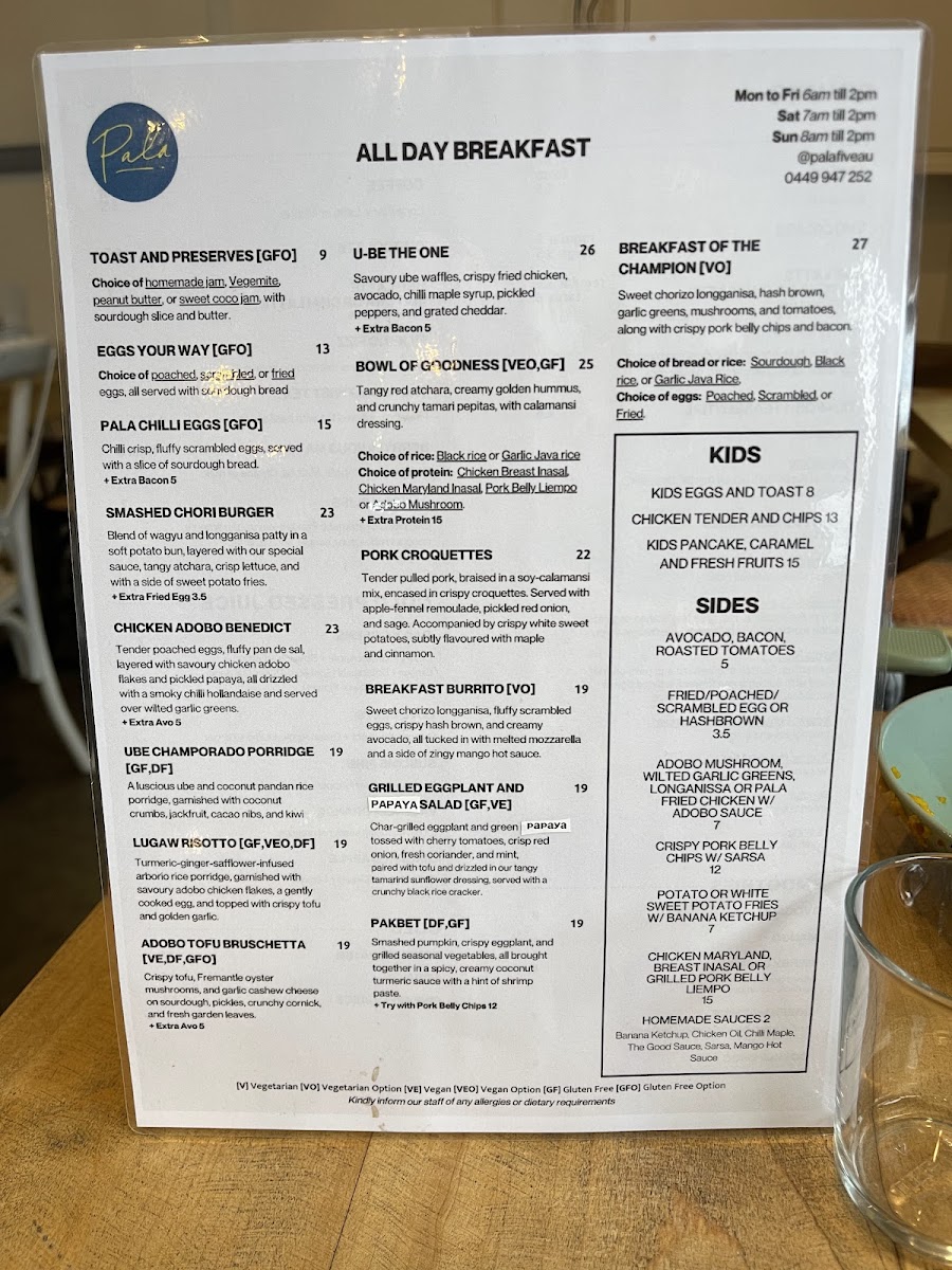 Menu Pala5-3