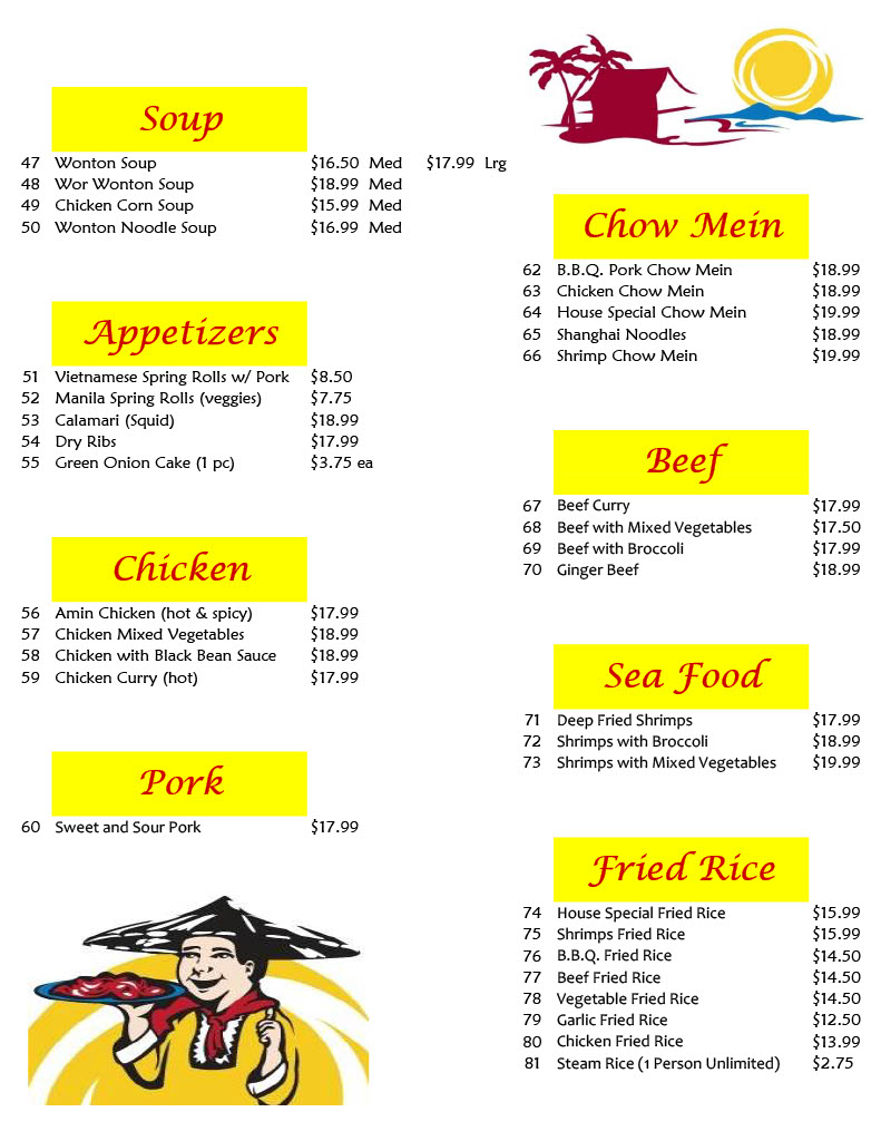 Menu Palabok House-4