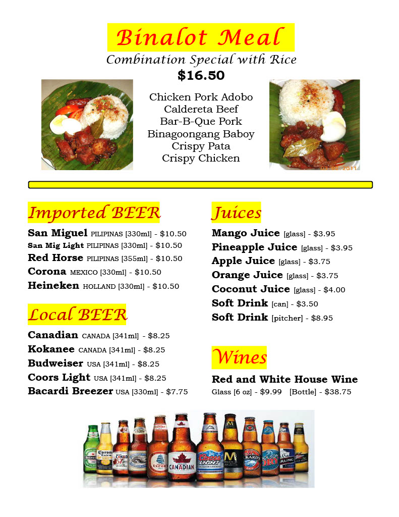 Menu Palabok House-5