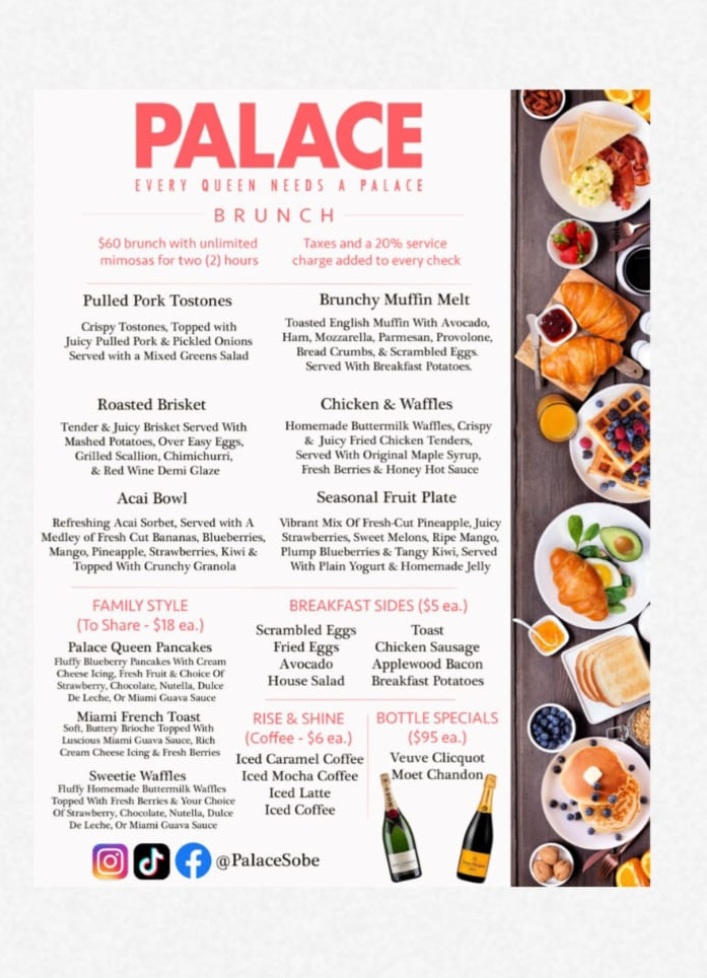 Menu Palace Bar & Restaurant-1