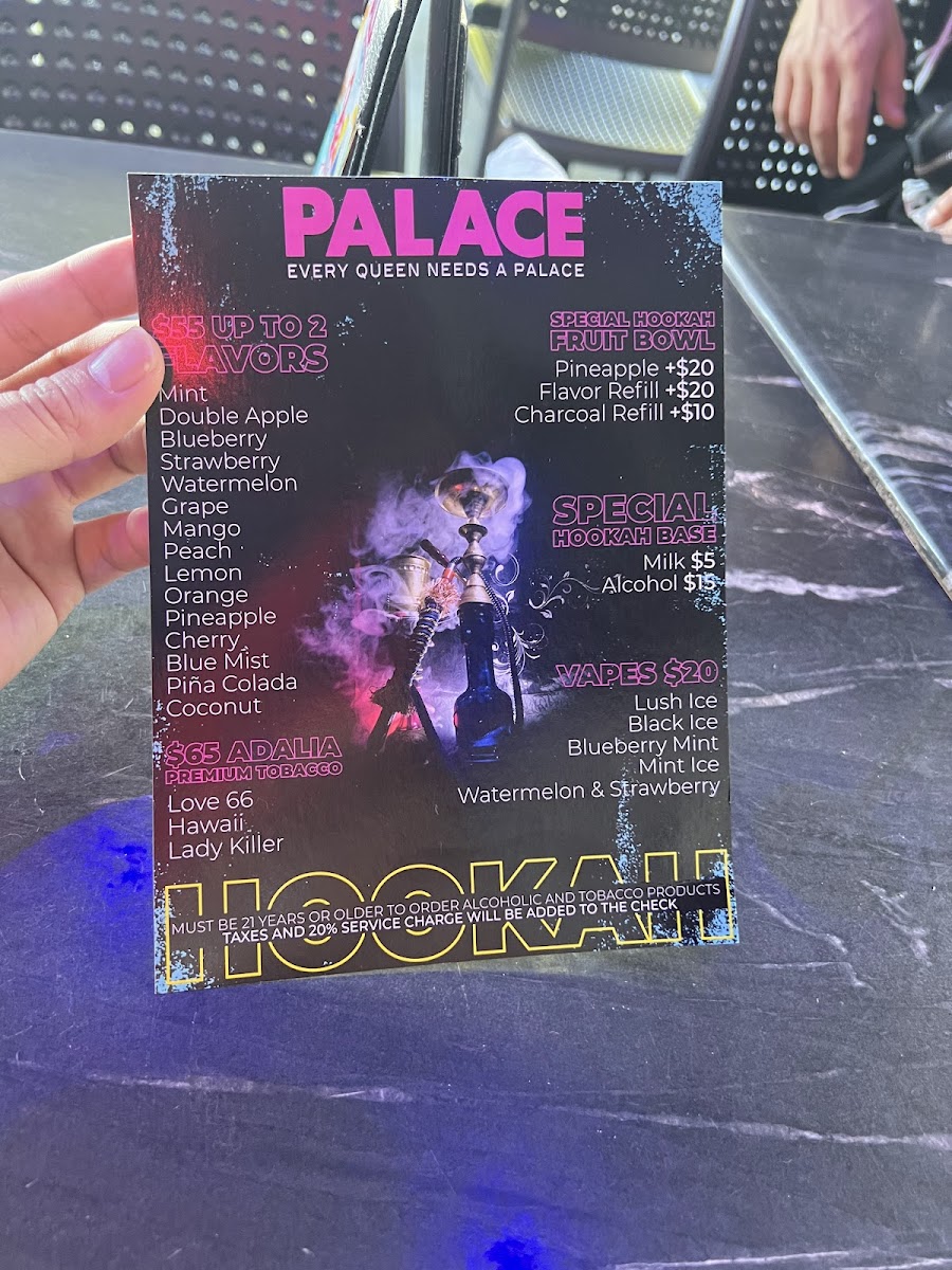Menu Palace Bar & Restaurant-3