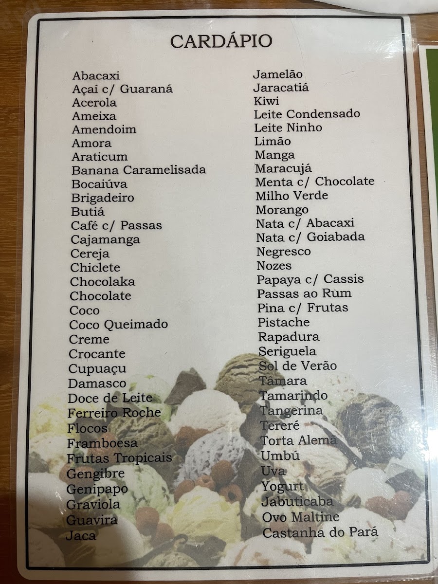 Menu Palace Of Ice Cream-1