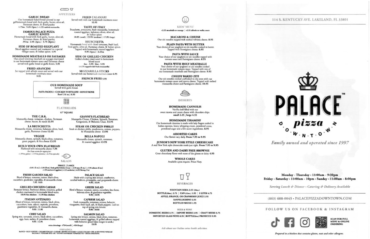 Menu Palace Pizza-2