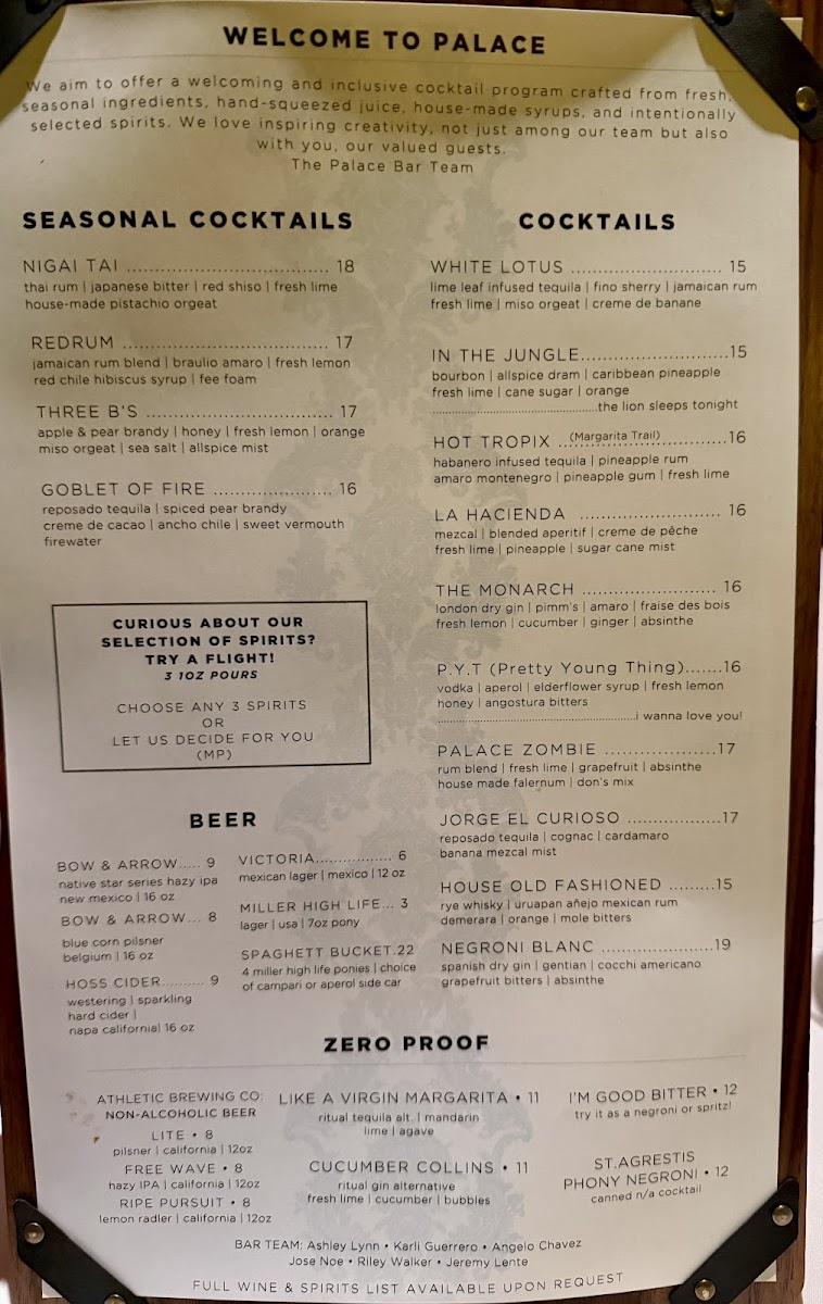 Menu Palace-5