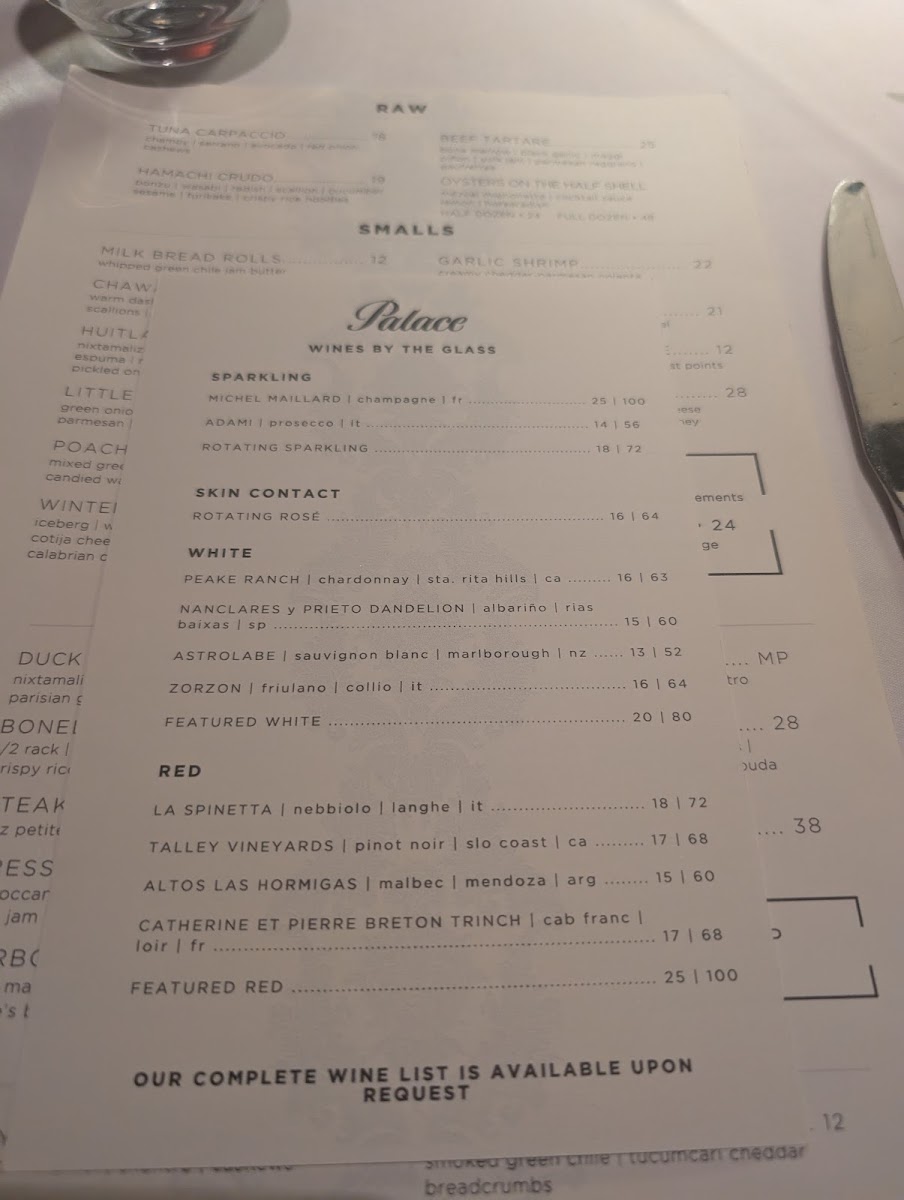 Menu Palace-7