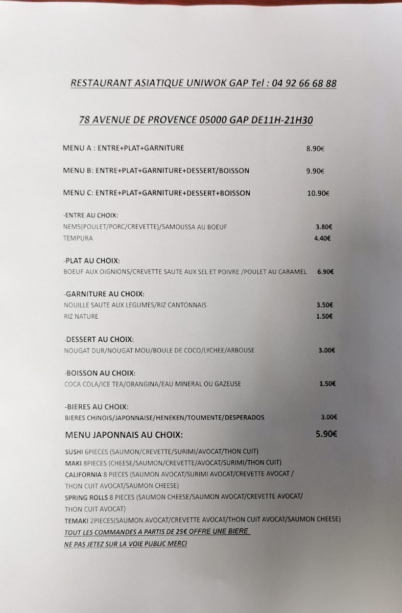 Menu Palais Du Panda (Uniwok)-7