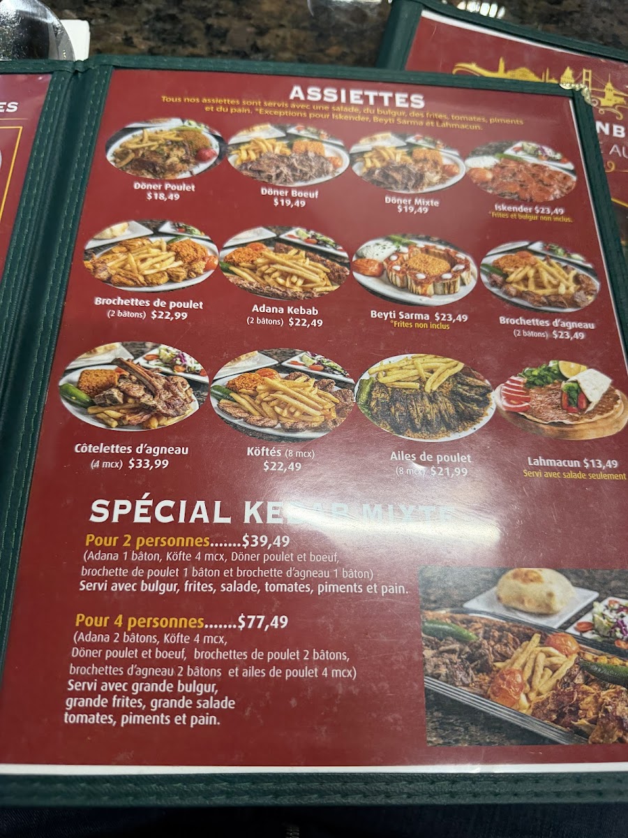 Menu Palais Istanbul Kebab-10