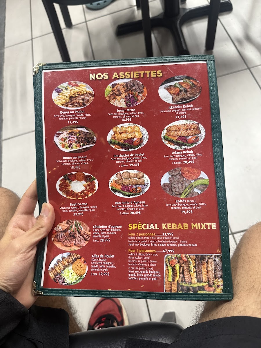 Menu Palais Istanbul Kebab-2