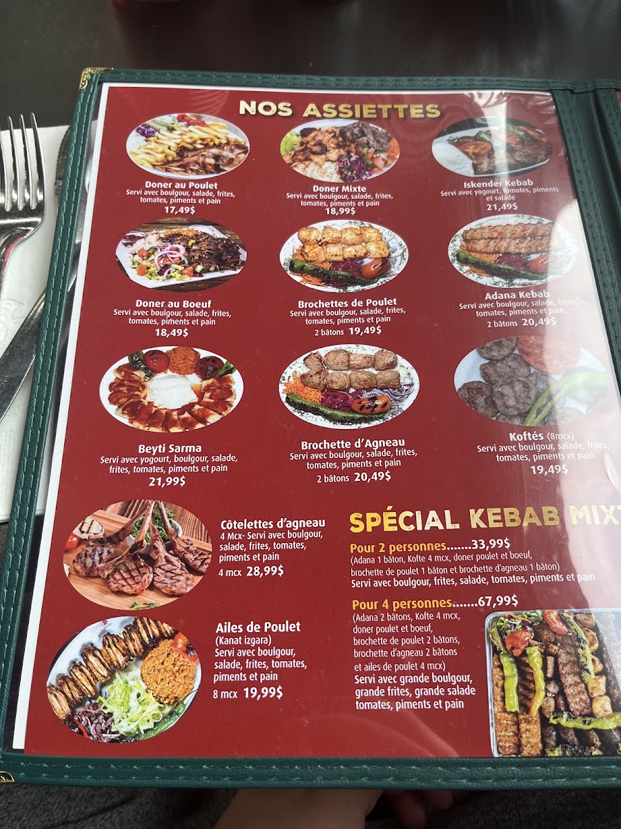 Menu Palais Istanbul Kebab-4