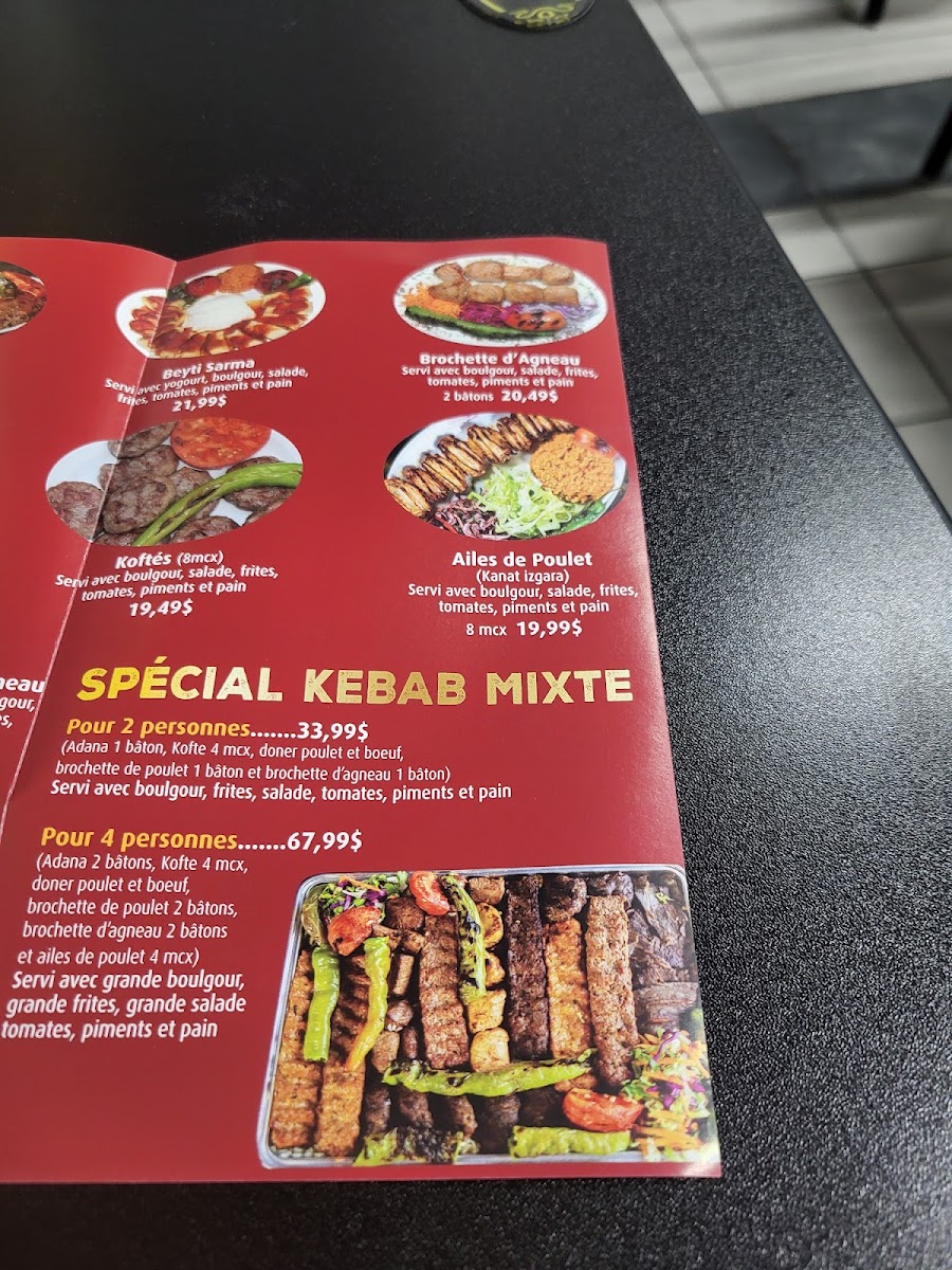 Menu Palais Istanbul Kebab-8