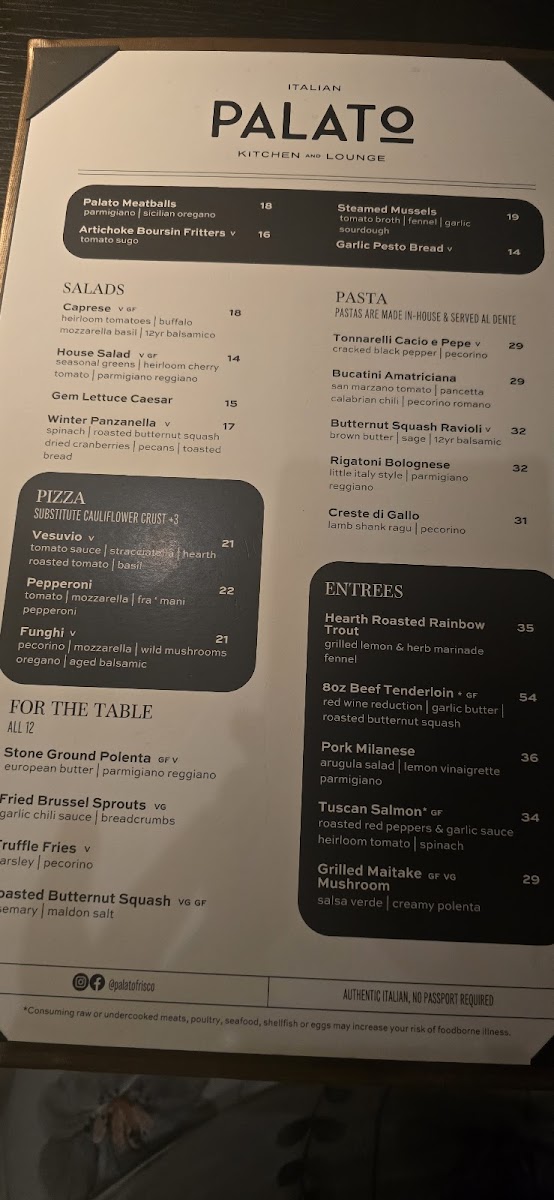 Menu Palato Italian Kitchen And Lounge-5
