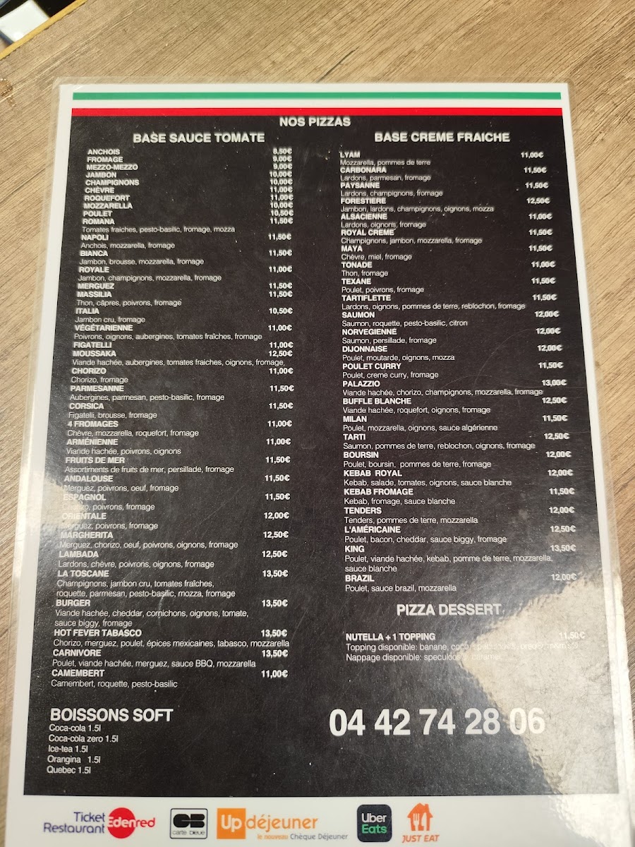 Menu Palazzio Pizza-2