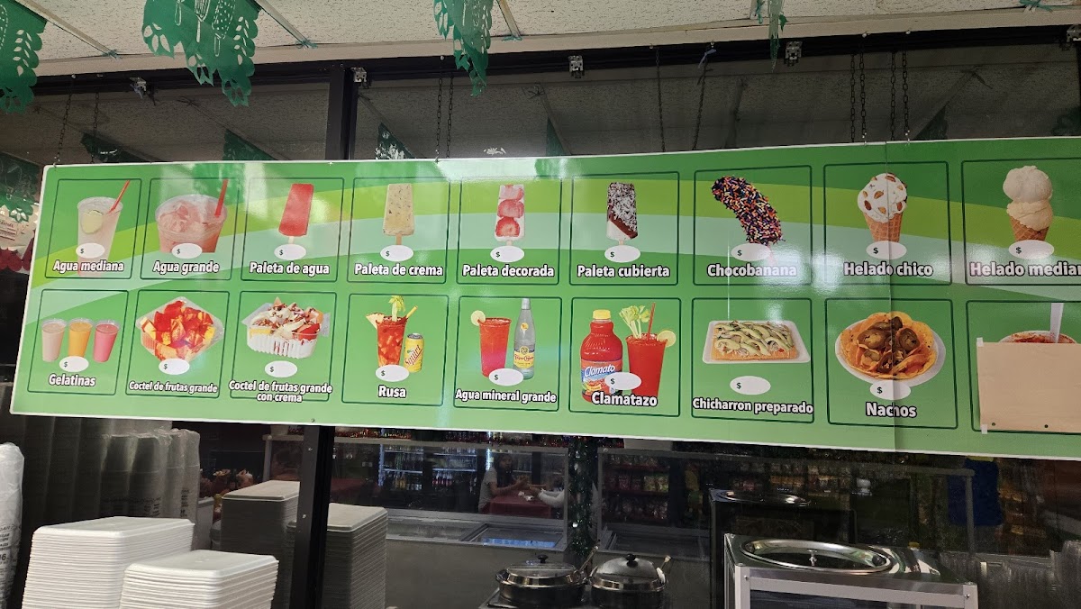 Menu Paleteria Y Neveria La Mexicana-7
