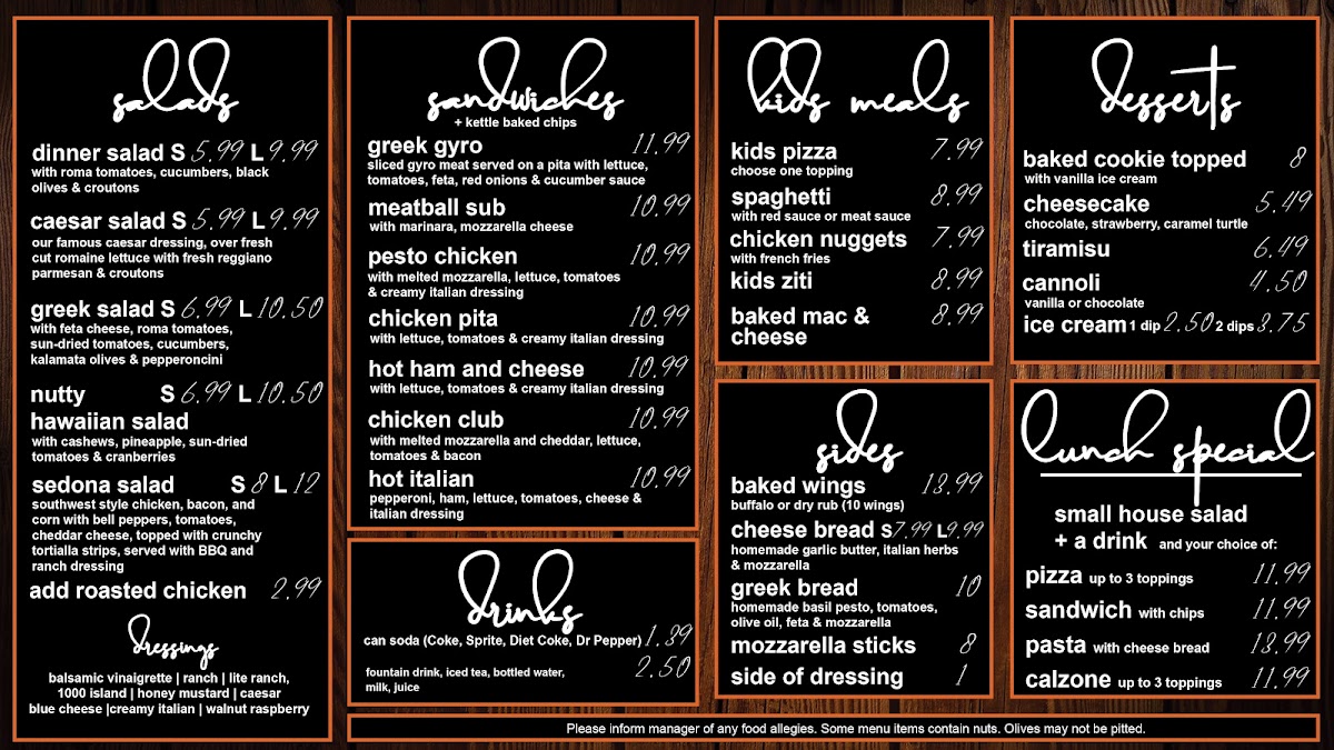 Menu Palio's Pizza Cafe, Forney-1