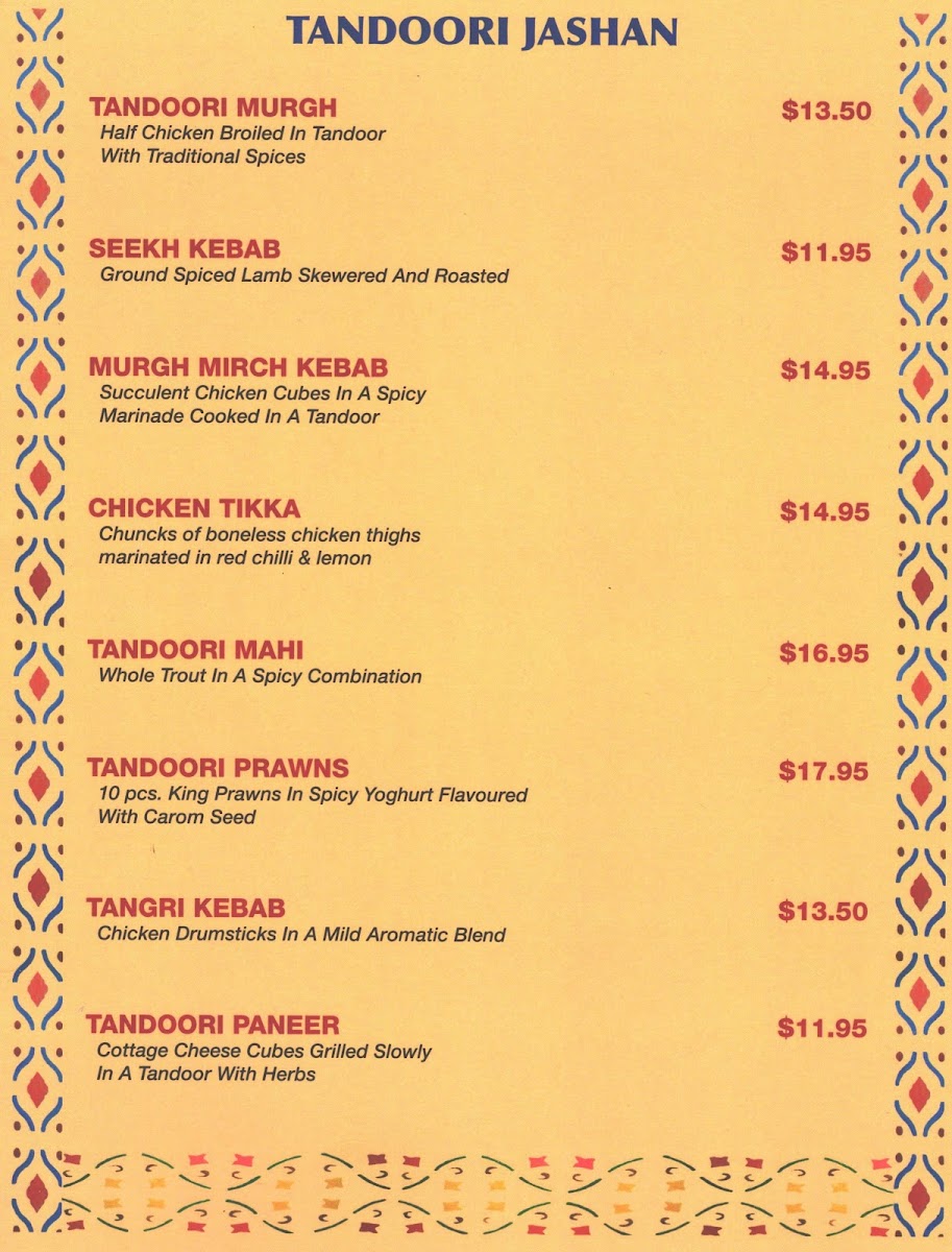 Menu Palki Cuisine Of India-5
