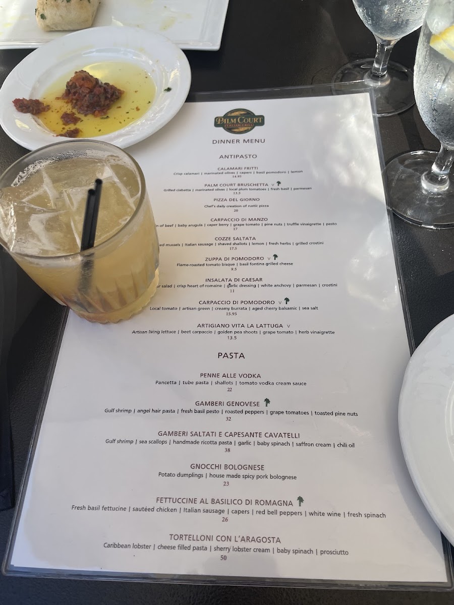 Menu Palm Court Italian-2