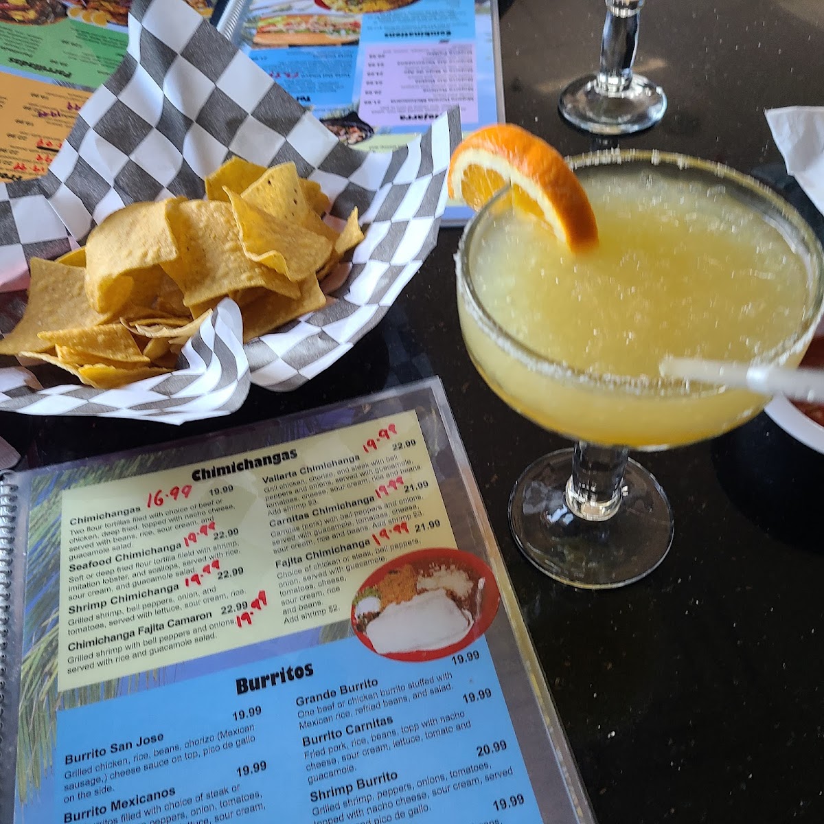 Menu Palmar Mexican Restaurant & Seafood-1