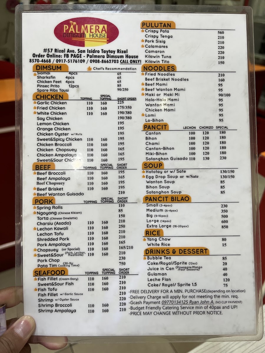 Menu Palmera Dimsum House-4