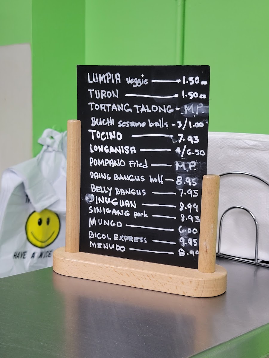 Menu Pampanguena Food Take Out And Oriental Grocery-3