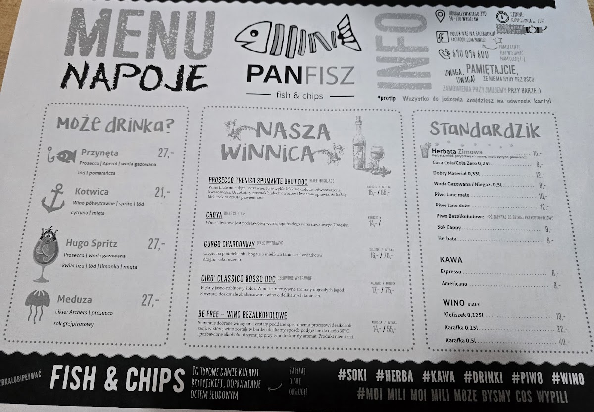 Menu Pan Fisz-5