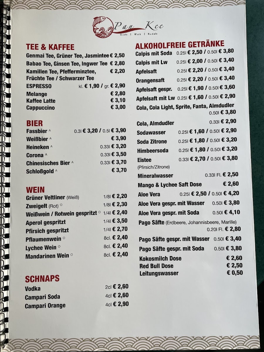Menu Pan Kee - Sushi | Wok | Nudeln-1