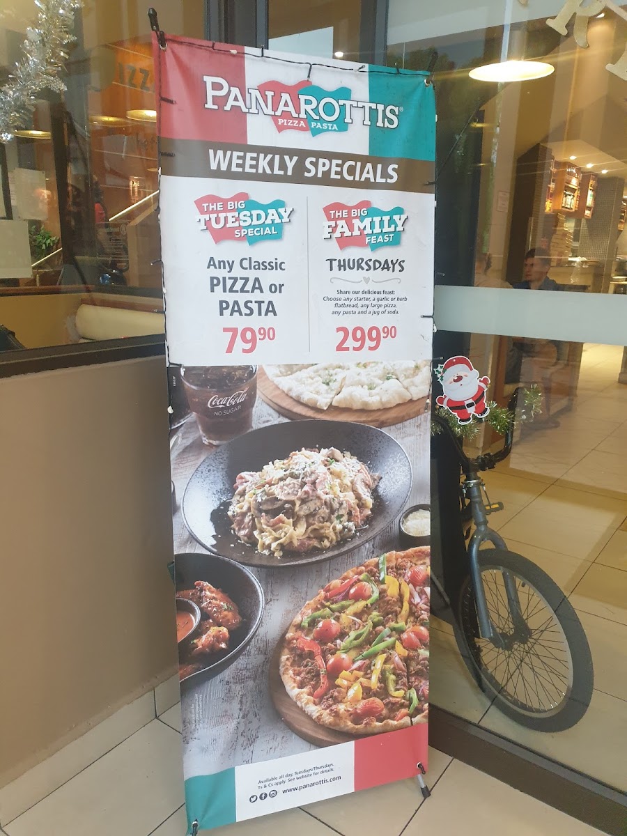 Menu Panarottis Potchefstroom-1