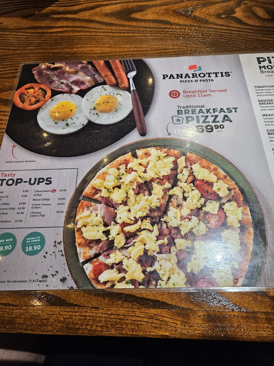 Menu Panarottis Potchefstroom-4